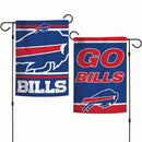 Wincraft Buffalo Bills SLOGAN Garden Flags 2 sided 12.5" x 18" - lauxsportinggoods