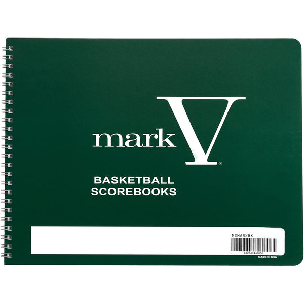 Markwort G-229 Mark V Basketball Scorebook 30 Games - lauxsportinggoods