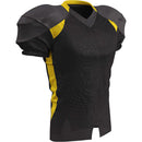 Used Champro Youth Huddle Football Jersey - BLACK BODY, GOLD BODY - L - lauxsportinggoods