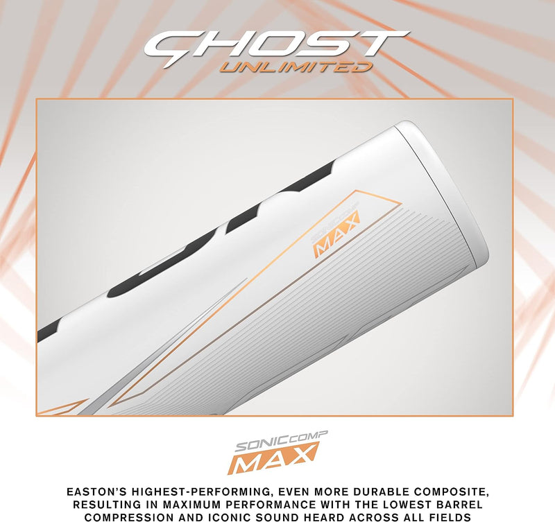Easton Ghost Unlimited -8 Fastpitch Softball Bat - lauxsportinggoods