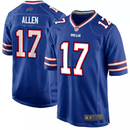 Outerstuff Men's Buffalo Bills Allen Josh Game Team Jersey - lauxsportinggoods