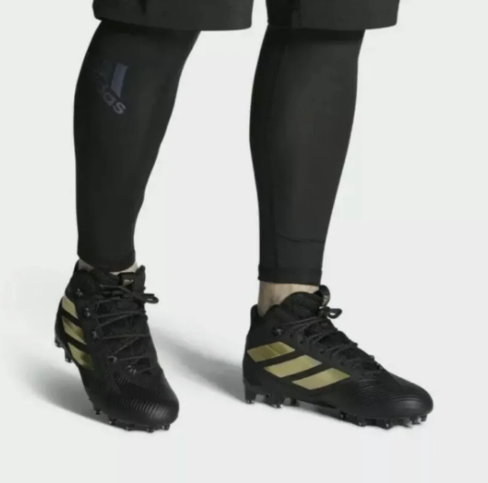 Open Box Adidas JEM97425-9.5 Mens Football Shoe Freak Carbon Mid - lauxsportinggoods