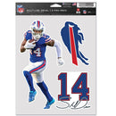 Wincraft Buffalo Bills Multi Use 3 Fan Pack Stefon Diggs - lauxsportinggoods