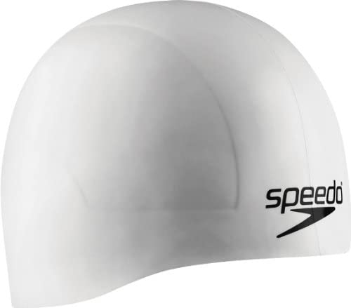 Open Box Speedo Aqua V Cap-L-White - lauxsportinggoods