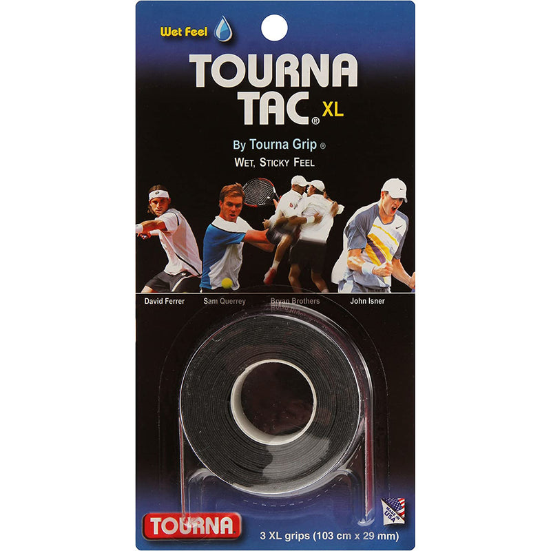 Tourna TAC 3 XL Grips On Roll - lauxsportinggoods