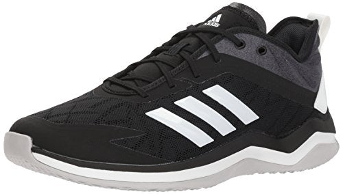 adidas Men's Speed Trainer 4 Baseball Shoe, Black/Crystal White/Carbon, 11 M US - lauxsportinggoods