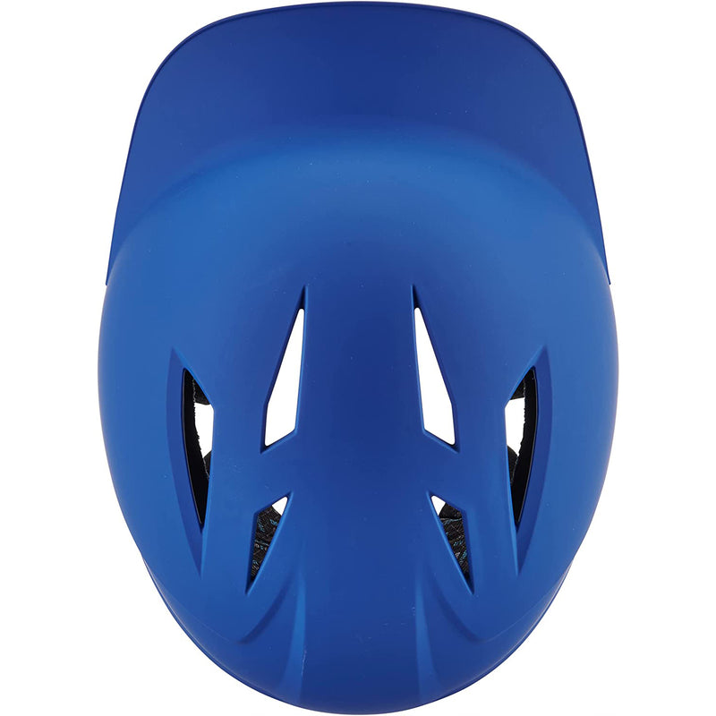 Used Champro HX Gamer Plus Bsbll Helmet w/Flap-ROYAL BODY-MATTE-Senior - lauxsportinggoods