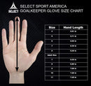 Select-33 Protec -Soccer Goalkeeper Glove-size10,org/bk - lauxsportinggoods