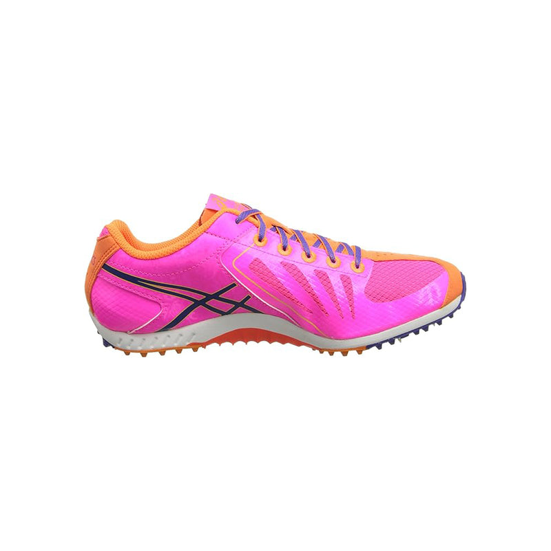 ASICS Women's Cross Freak Track Shoes - Magenta/Electric Blue/Hot Coral - lauxsportinggoods