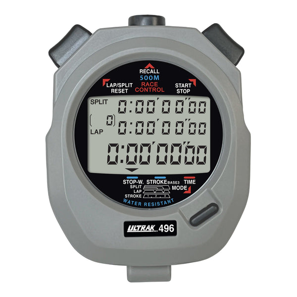 ULTRAK 496 - 500 Dual Split Memory Stopwatch - lauxsportinggoods