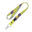 Wincraft Buffalo Bills NEON Lanyard w/detachable buckle 1" - lauxsportinggoods
