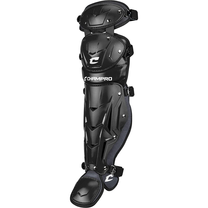 Champro Adult Optimus Pro Leg Guards 14.5 Shin Length Double Knee - lauxsportinggoods