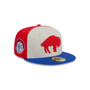 New Era Men's Buffalo Bills 5950 NFLSL HIS 23 Cap - Royal/Grey - lauxsportinggoods