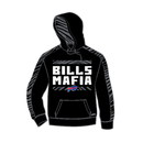 Zubaz Men's Buffalo Bills Zebra Print Hoody - Black / Tonal Black - lauxsportinggoods