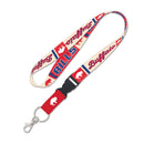 Wincraft Buffalo Bills VINTAGE Lanyard w/ Detachable Buckle - 1 inch - lauxsportinggoods
