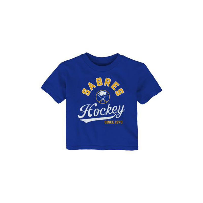 Outerstuff Infant Buffalo Sabres Take The Lead Short Sleeve Tee - Royal - lauxsportinggoods