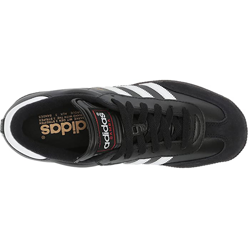 adidas Youth Samba Soccer Shoes, Black / 9K