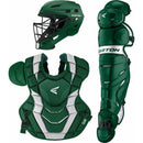 Open Box Easton Elite X Catchers Protective Box Set-Intermediate-Green - lauxsportinggoods