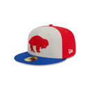 New Era Men's Buffalo Bills 5950 NFLSL HIS 23 Cap - Royal/Grey - lauxsportinggoods