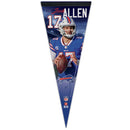 Wincraft Buffalo Bills Premium Pennant Josh Allen - 12 x 30 inch - lauxsportinggoods