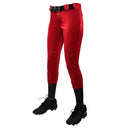 Champro Women's Tournament Traditional Low-Rise Polyester Softball Pant - lauxsportinggoods