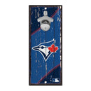 Wincraft Toronto Blue Jays Bottle Opener Sign - 5 x 11 inch - lauxsportinggoods