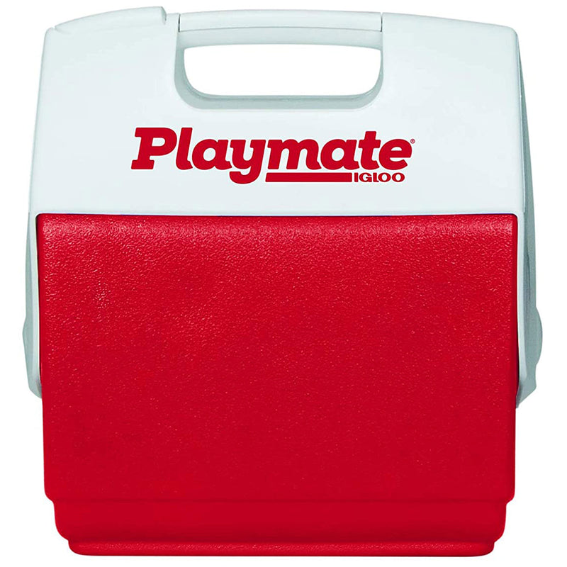 Igloo Playmate Cooler 7qt Red/White - lauxsportinggoods
