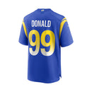 Fanatics Nike Men's NFL Los Angeles Rams Aaron Donald S/S Game Jersey - Hyper Royal - lauxsportinggoods