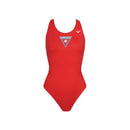 Finals Lifeguard Swimsuits - Super V-Back - Red - 28 - lauxsportinggoods