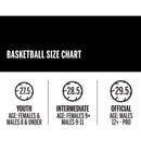 Wilson NCAA Official Game Women's Basketball-28.5" - lauxsportinggoods