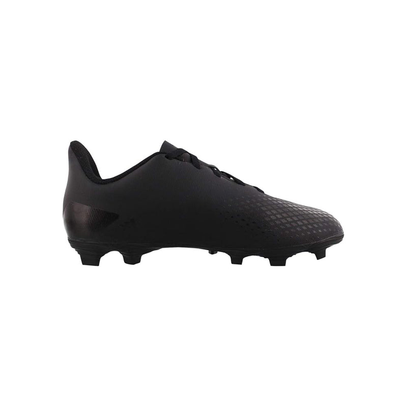 Adidas Youth Firm Ground Predator 20.4 Soccer Shoe - Black/White - lauxsportinggoods