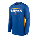 Fanatics Men's NHL Buffalo Sabres RINK Long Sleeve Tech Tee - lauxsportinggoods