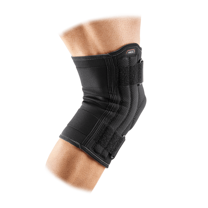 McDavid Knee Support with Stays - Black - 2XLarge - lauxsportinggoods