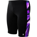TYR Boy's Northern Lights Jammer - Black/Purple - 24 - lauxsportinggoods