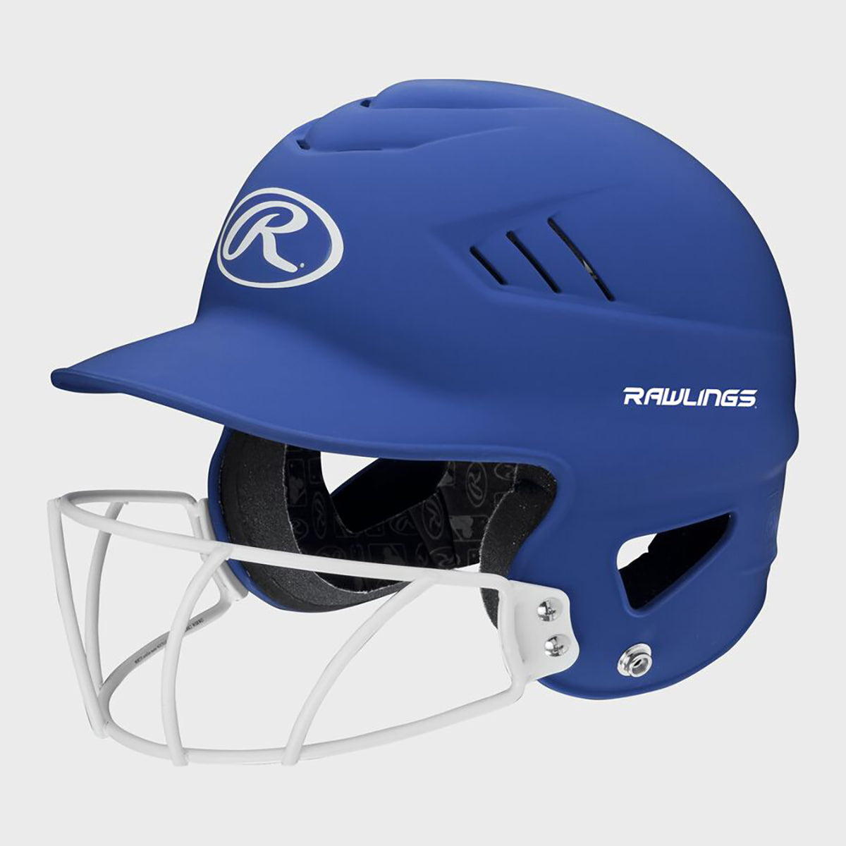 Rawlings Coolflo Batting Helmet, Red