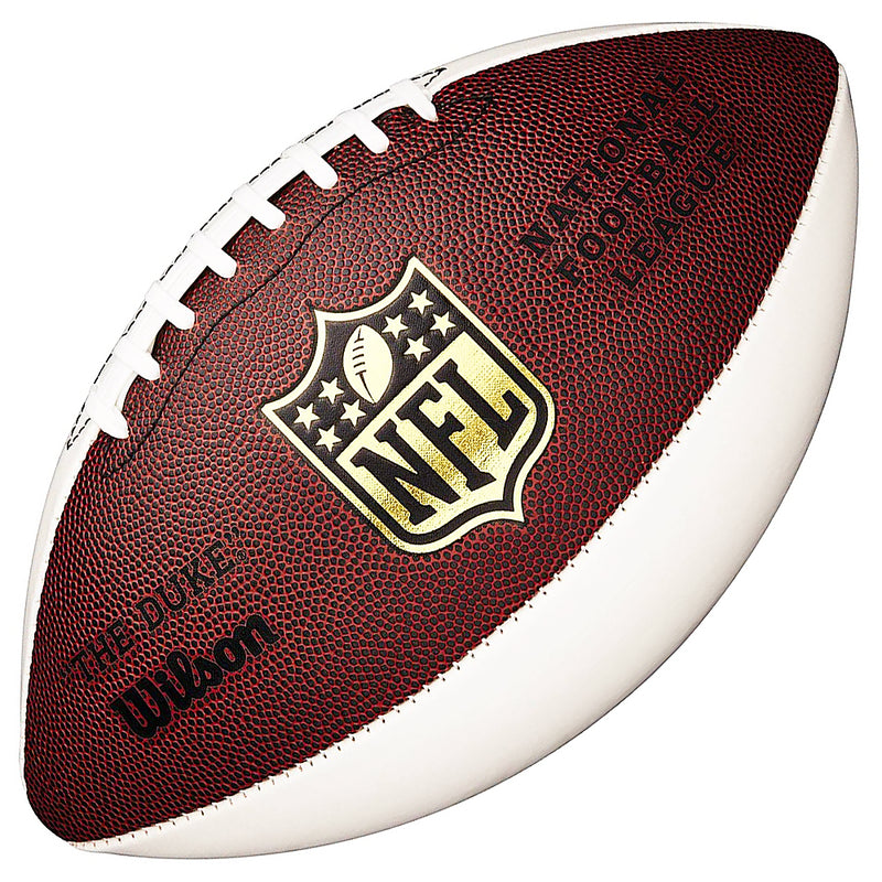 Wilson Official Autograph White Panel Football - lauxsportinggoods