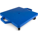 Champion Sports - Heavy-Duty Poly Plastic Scooter With Handle - 16 Inch - Blue - lauxsportinggoods