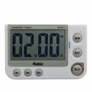 Open Box Robic M603 Three Memory Timer-White - lauxsportinggoods