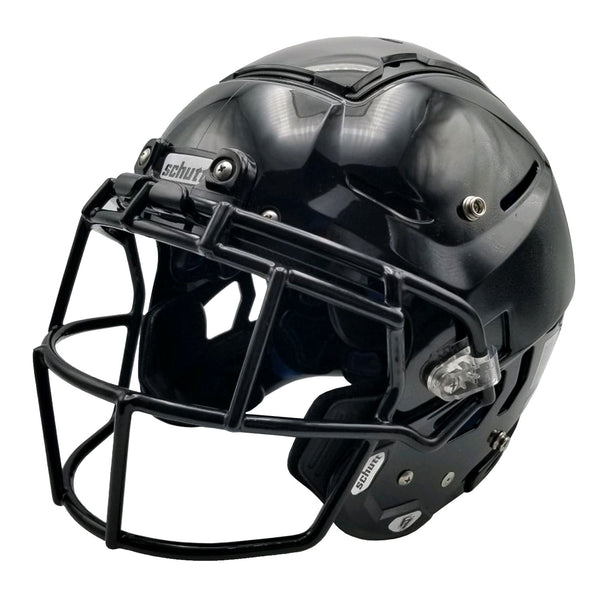 Schutt S-2081-L Football Helmet Black VTD w/ Black EGOP-NB-VC Cage - lauxsportinggoods
