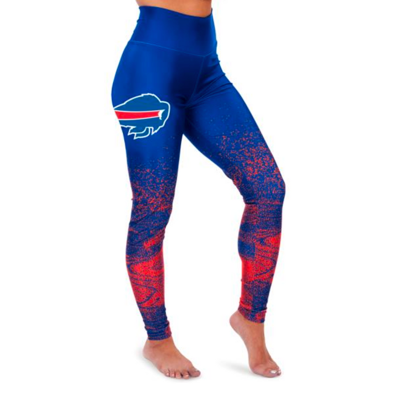 Zubaz Women's Buffalo Bills Basic Leggings - Team Color - lauxsportinggoods