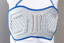 Used Champro Bull Rush Compression Shirt-WHITE BODY, GREY INSET-L-YOUTH - lauxsportinggoods