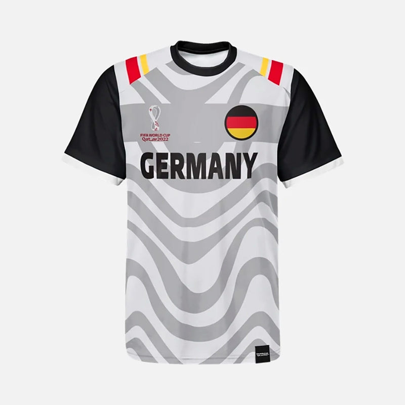 Outerstuff Men's Germany Team Classic Jersey Short Sleeve Tee - lauxsportinggoods