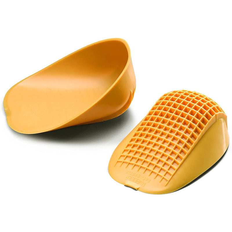 Mueller Sports Medicine Standard Heel Cups - Gold - Relieves Arch Pain - lauxsportinggoods