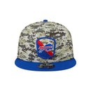 New Era Men's Buffalo Bills Military Mark  950 NFLSTS 23 XCMOTC Cap - lauxsportinggoods