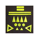 Jogalite Reflective Sticker Shapes - lauxsportinggoods