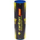 Dunlop T800 T-800 Badminton Shuttle - Medium Speed - White - Tube of 6 - lauxsportinggoods