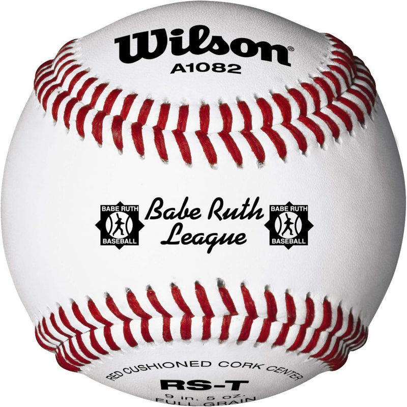 Wilson A1082 Tournament Series Babe Ruth Baseballs-1 Dozen - lauxsportinggoods