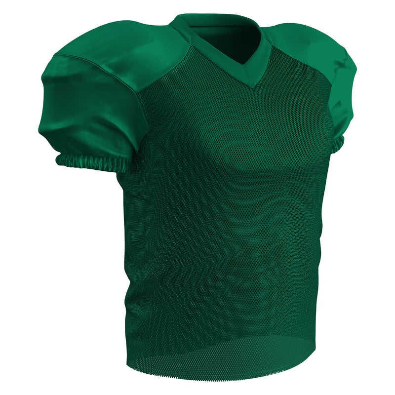 Open Box Champro Boys' Time Out Youth Stretch Football Practice Jersey Youth-Medium-Forest Green - lauxsportinggoods