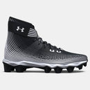 Under Armour Boy's Football Shoe Highlight Franchise - Black/White - lauxsportinggoods