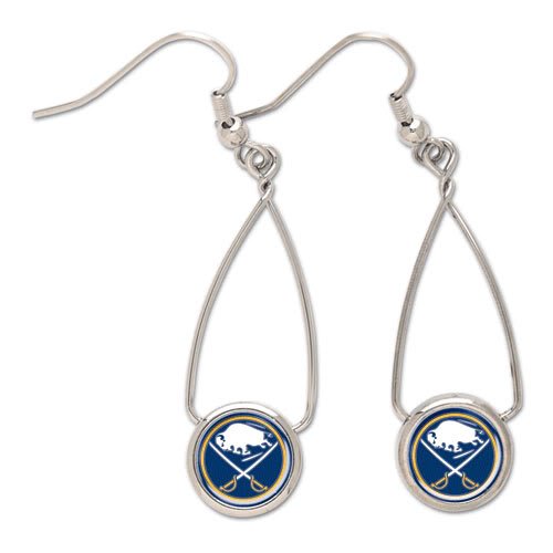 WinCraft W-58462 Buffalo Sabres French Loop Earrings - lauxsportinggoods